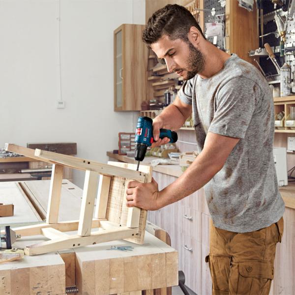 BOSCH GSR 120 CORDLESS DRILL/DRIVER (DOUBLE BATTERY)